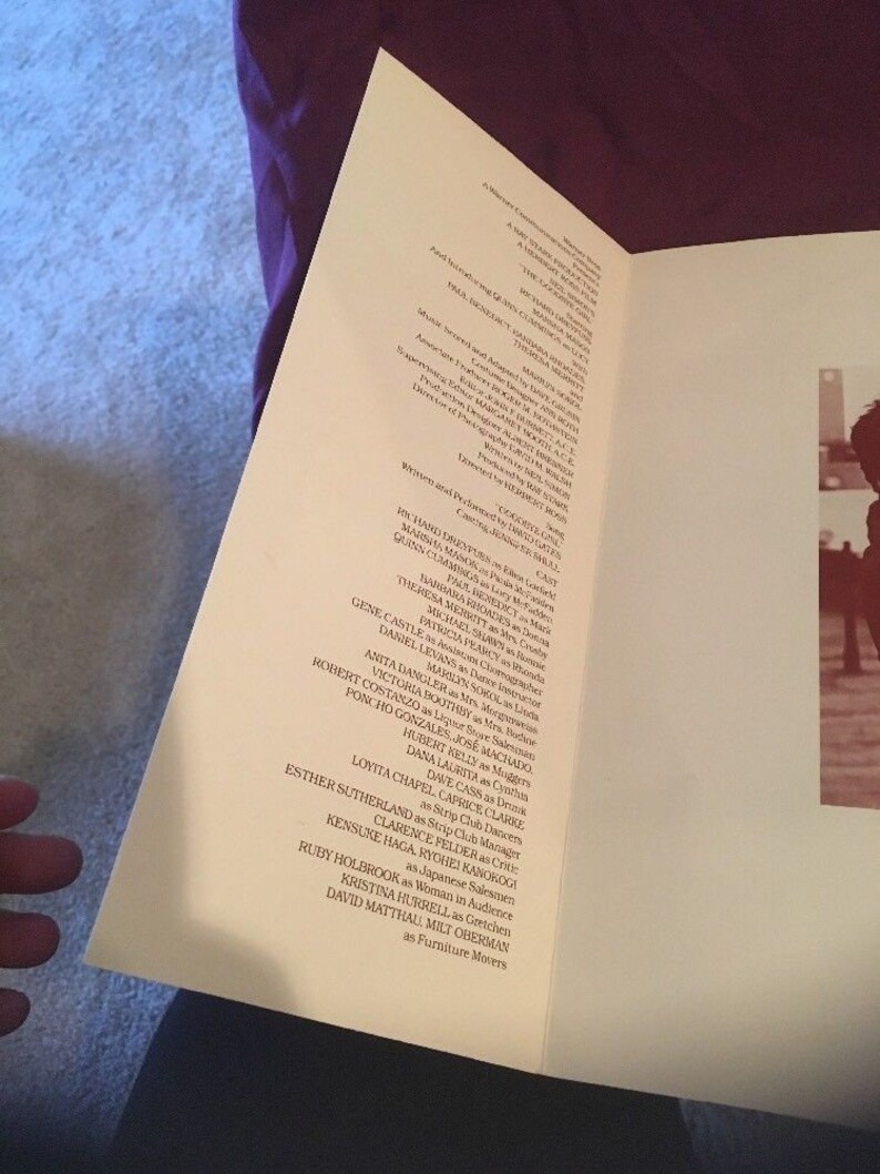 1977 Motion Picture Souvenir Program The Goodbye Girl Neil Simon Richard Dreyfuss and Marsha Mason