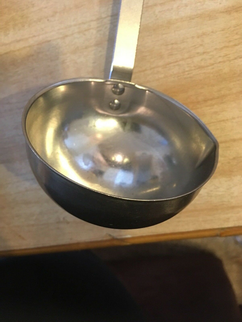 Made in USA Vintage ECKO FORGE Stainless Ladle