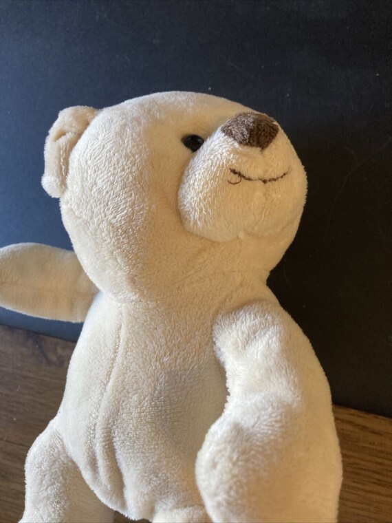 Kellytoy Plush 8 Baby Bear white teddy bear Etsy