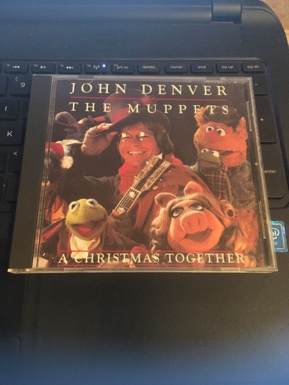 john denver the muppets a christmas together etsy john denver muppets christmas