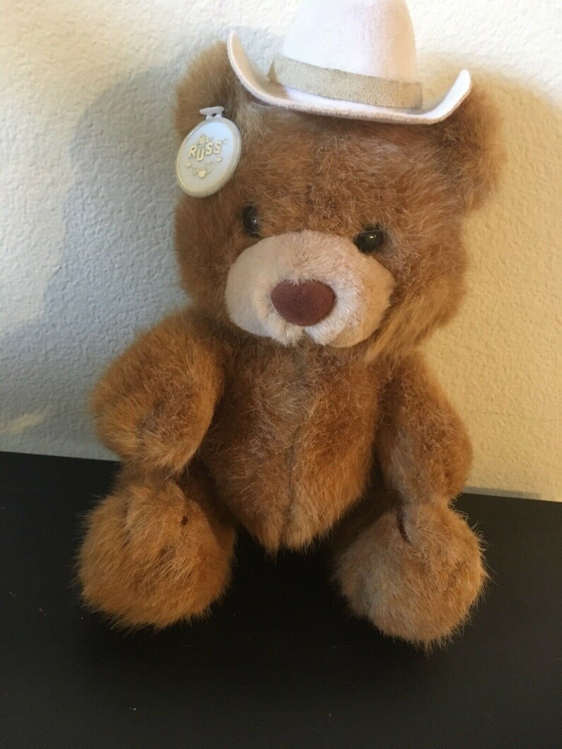 teddy bear with cowboy hat