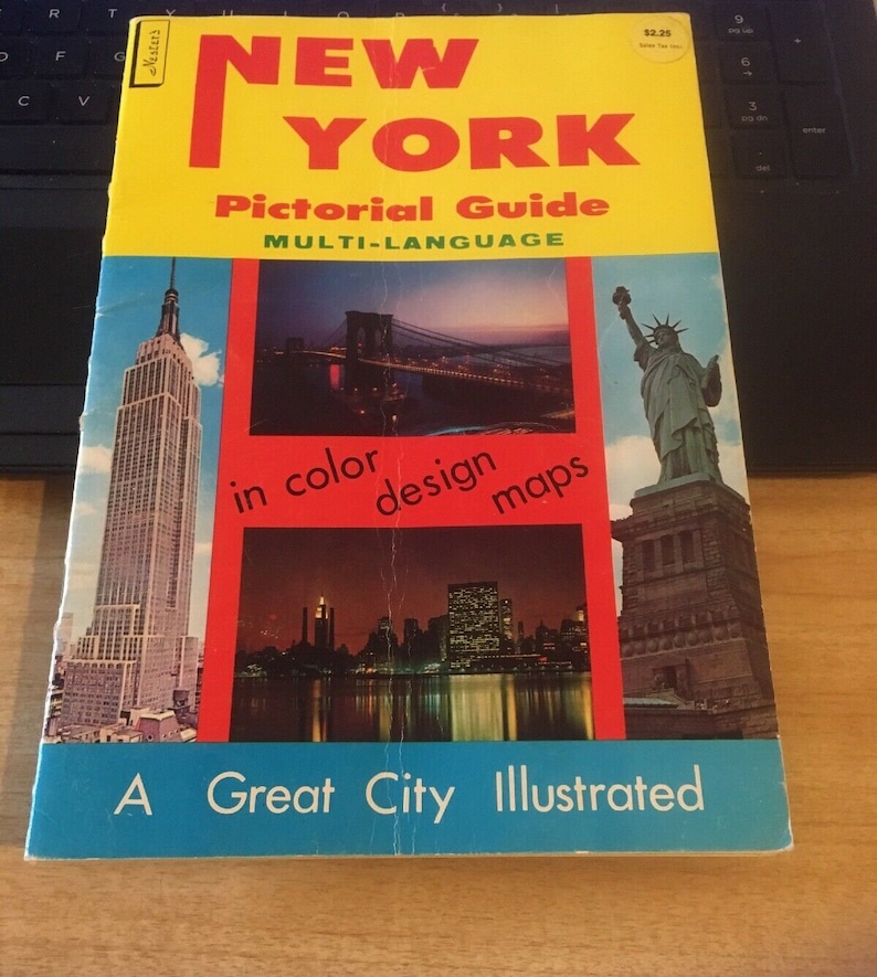 Nester/'s New York Pictorial Guide 1978 World Trade Center Statue of Liberty