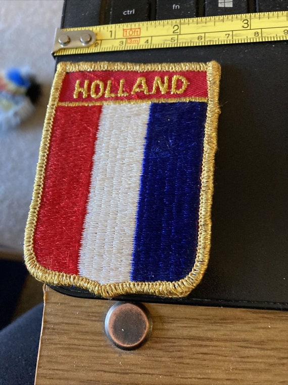 Vintage Patch Holland Flag Souvenir - image 1