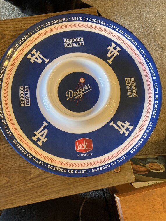 Los Angeles L.A. Dodgers Jack In der Box Chip und Dip Tablett Etsy.de