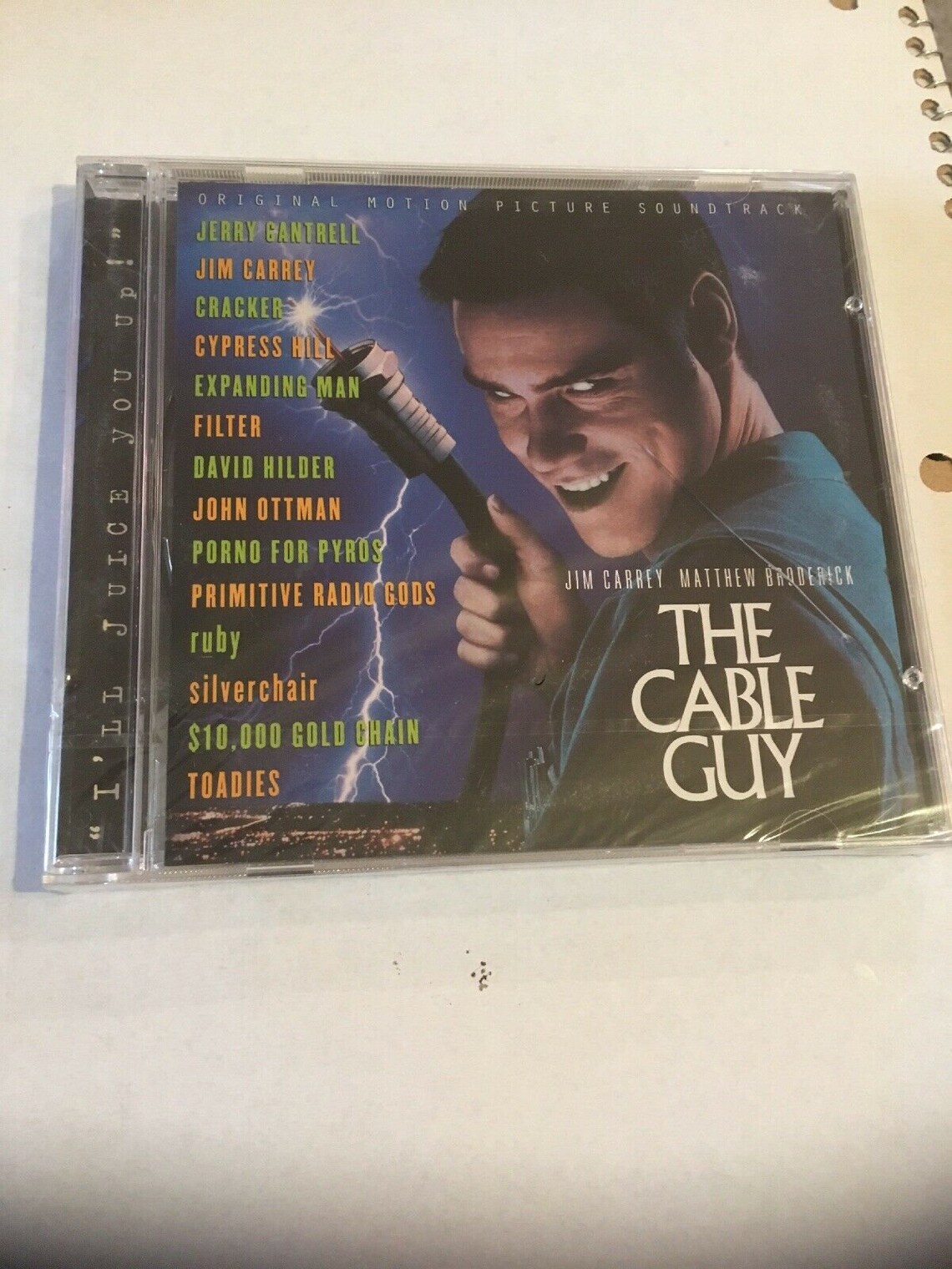 The Cable Guy Original Motion picture Soundtrack CD 1996 Etsy