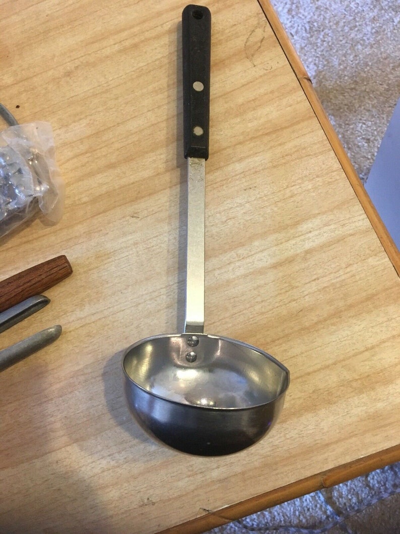 Made in USA Vintage ECKO FORGE Stainless Ladle