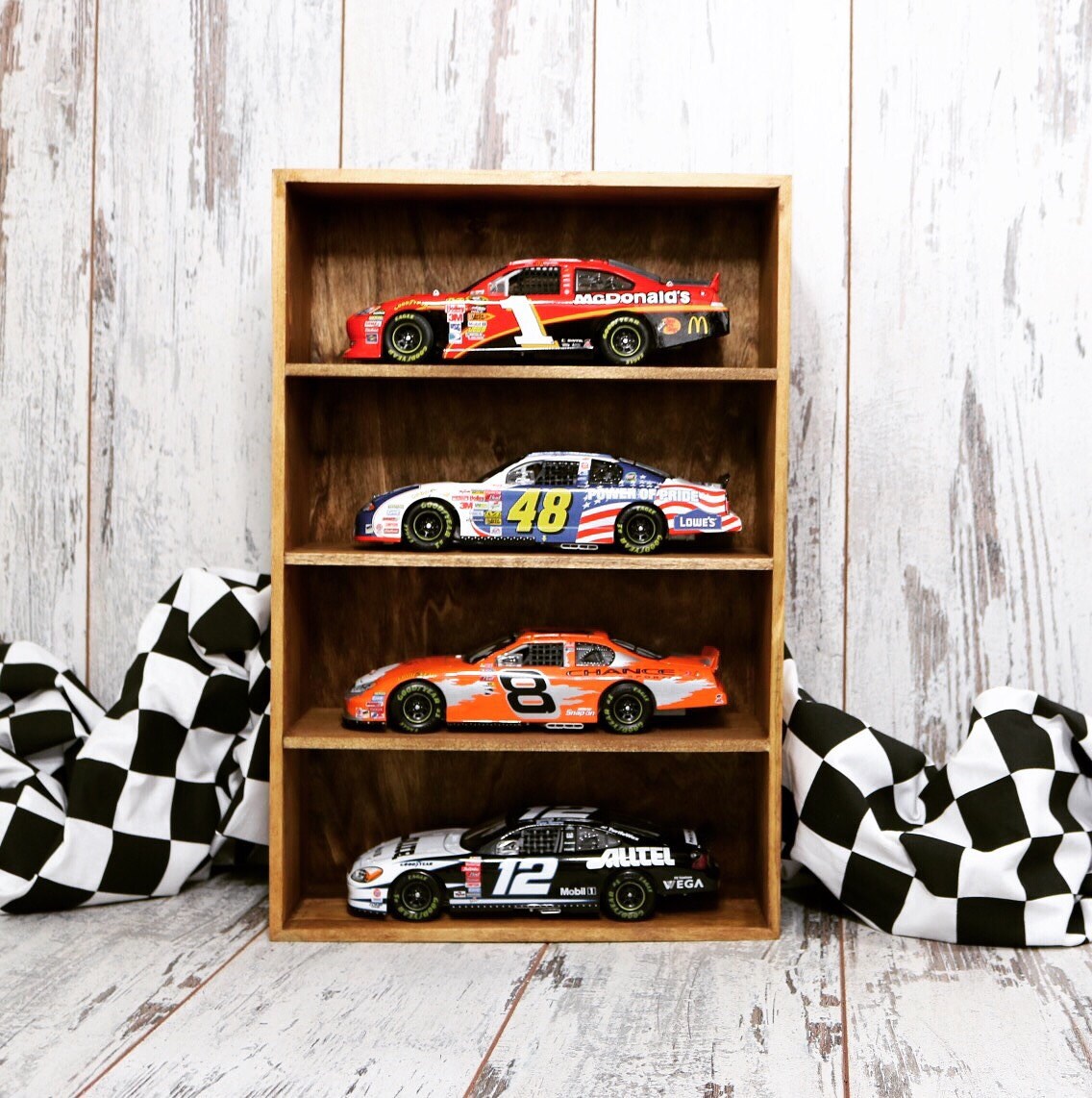 Display Case Nascar Display Case Nascar Gift Diecast Car Etsy