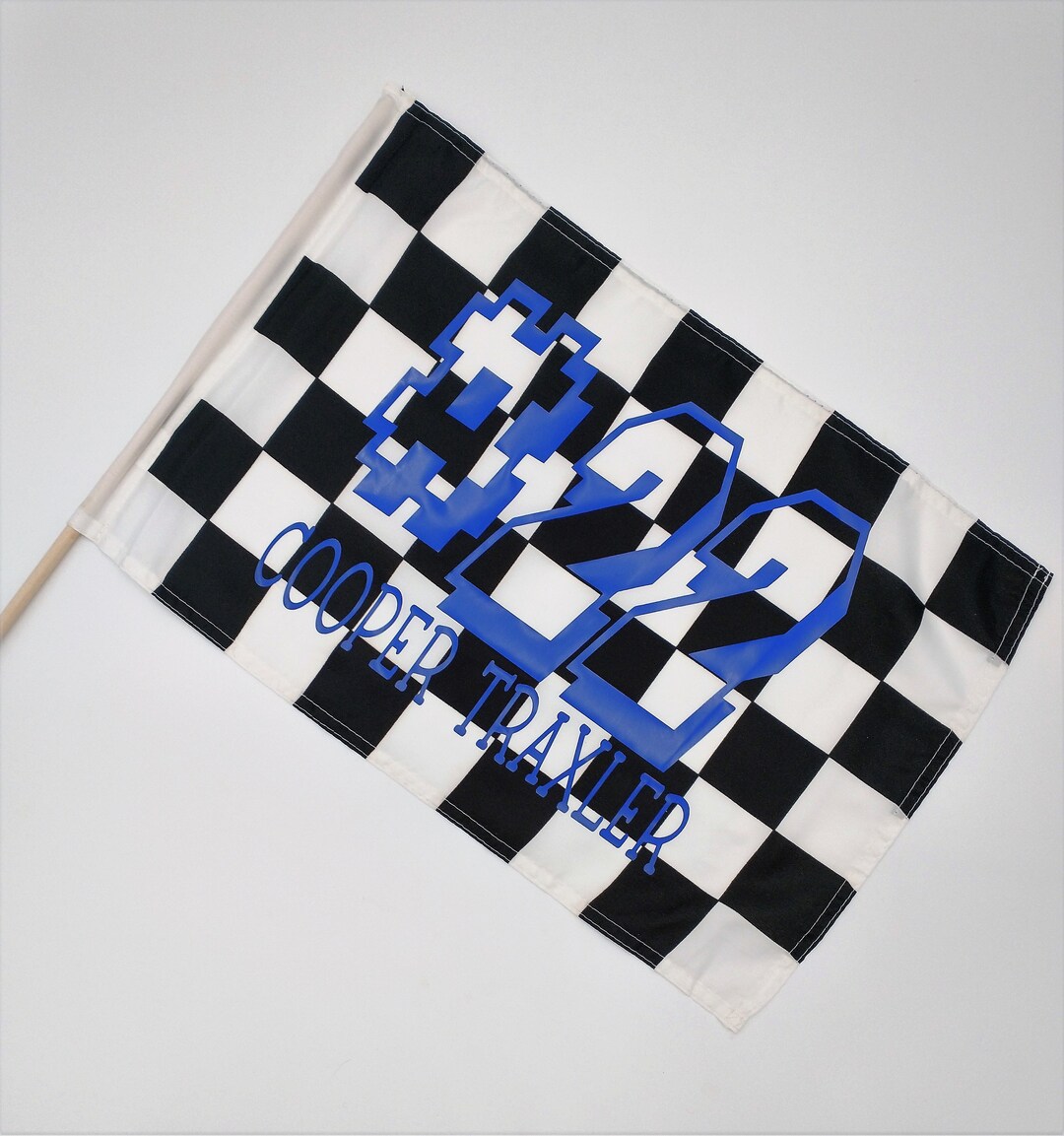 Personalized Checkered Racing Flag: Autograph Flag, Toy, Sports Gift - Etsy