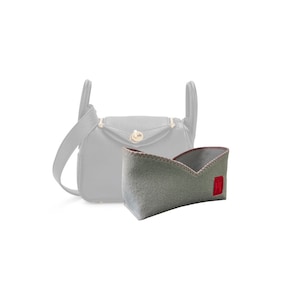 Luxury Felt Organiser / Insert / Liner for Mini Lindy by Handbag Angels