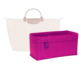 Luxus Filztasche Organizer / Insert / Liner für Le Pliage Original M Travel Tote Made in UK