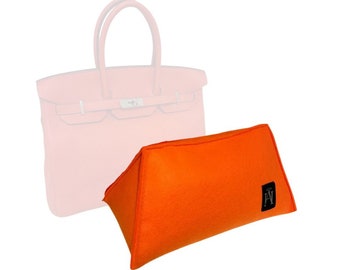 Handtasche Aufbewahrungskissen / Kissen für die Birkin 25 handgefertigt aus Luxus Filz von Handbag Angels UK