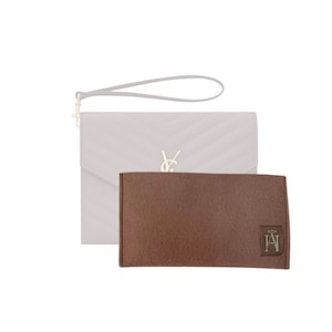 Luxury Felt Organiser / Insert / Liner for Monogram Clutch Wristlet Made in UK
