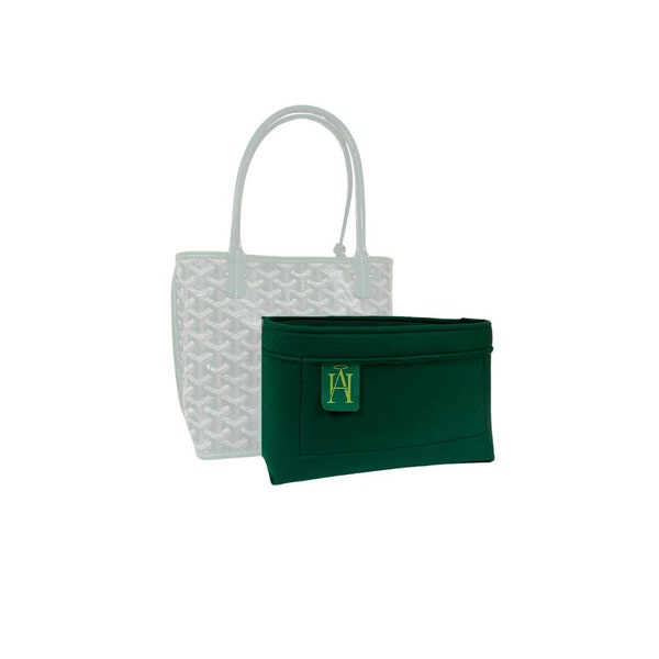 Bag Organiser / Handbag Liner for the Mini Anjou handmade by Handbag Angels UK | Luxury handbag liners
