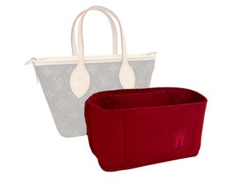 Maßgeschneiderte Luxus Filz Handtasche Liner / Organizer für Neverfull BB