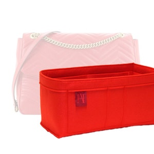 Luxury Felt Organiser / Insert / Liner for Large Marmont Flap     Made in UK