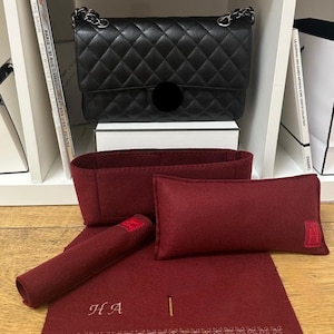 Bespoke Luxury Felt Storage Protection Kit to fit Medium Classic Flap