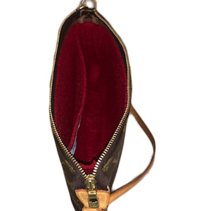 Luxury Felt Organiser / Insert / Liner for Pochette Accessories Made in UK