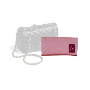 Luxury Felt Organiser / Insert / Liner for Mini Rectangle Flap Made in UK