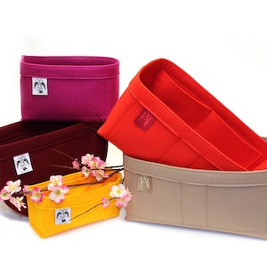 Luxury Felt Zip Top Organiser / Insert / Liner for Mini Windsor Made in UK