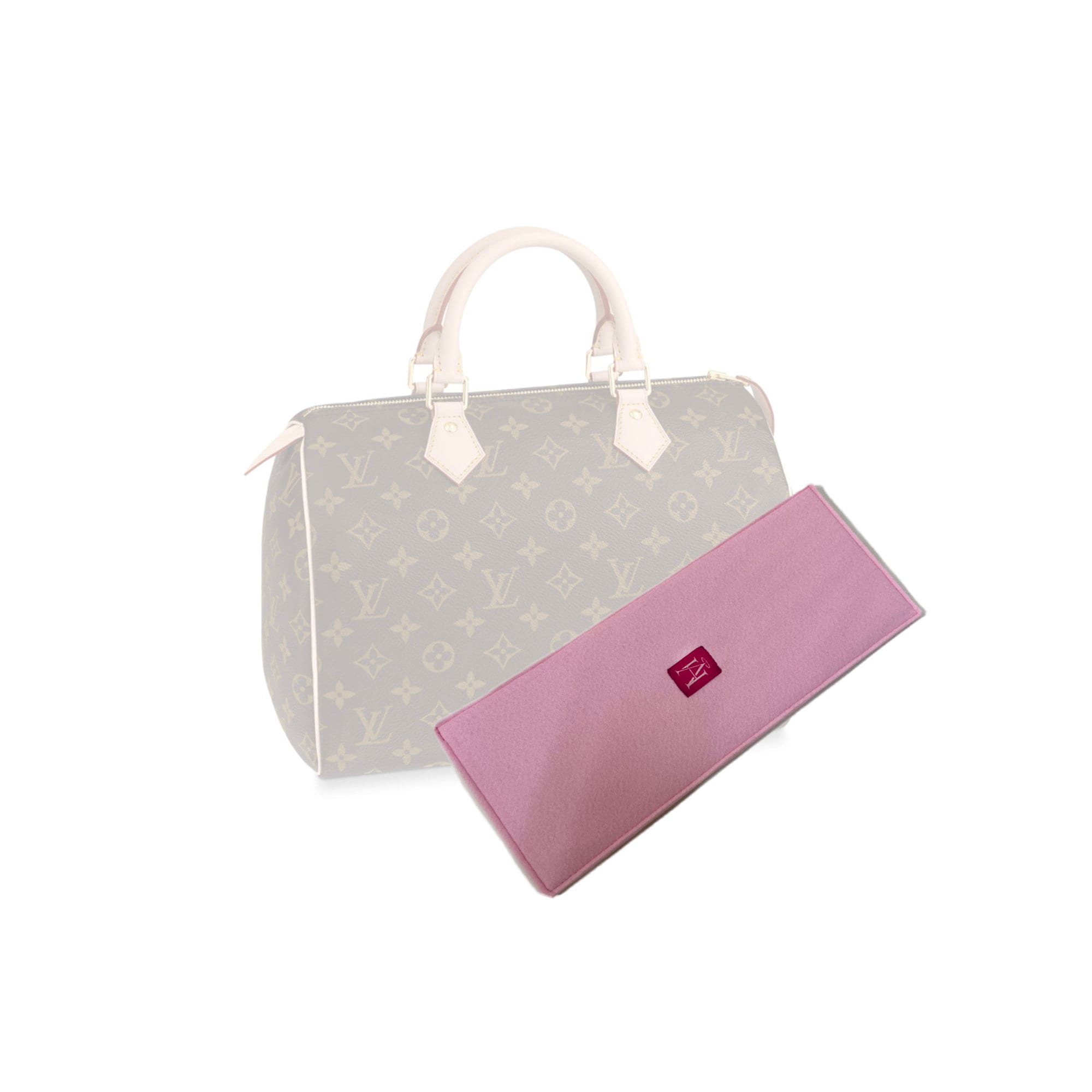 Insert For Many Bags Louis Vuitton Neverfull PM Tote Speedy 25 Pink Shaper