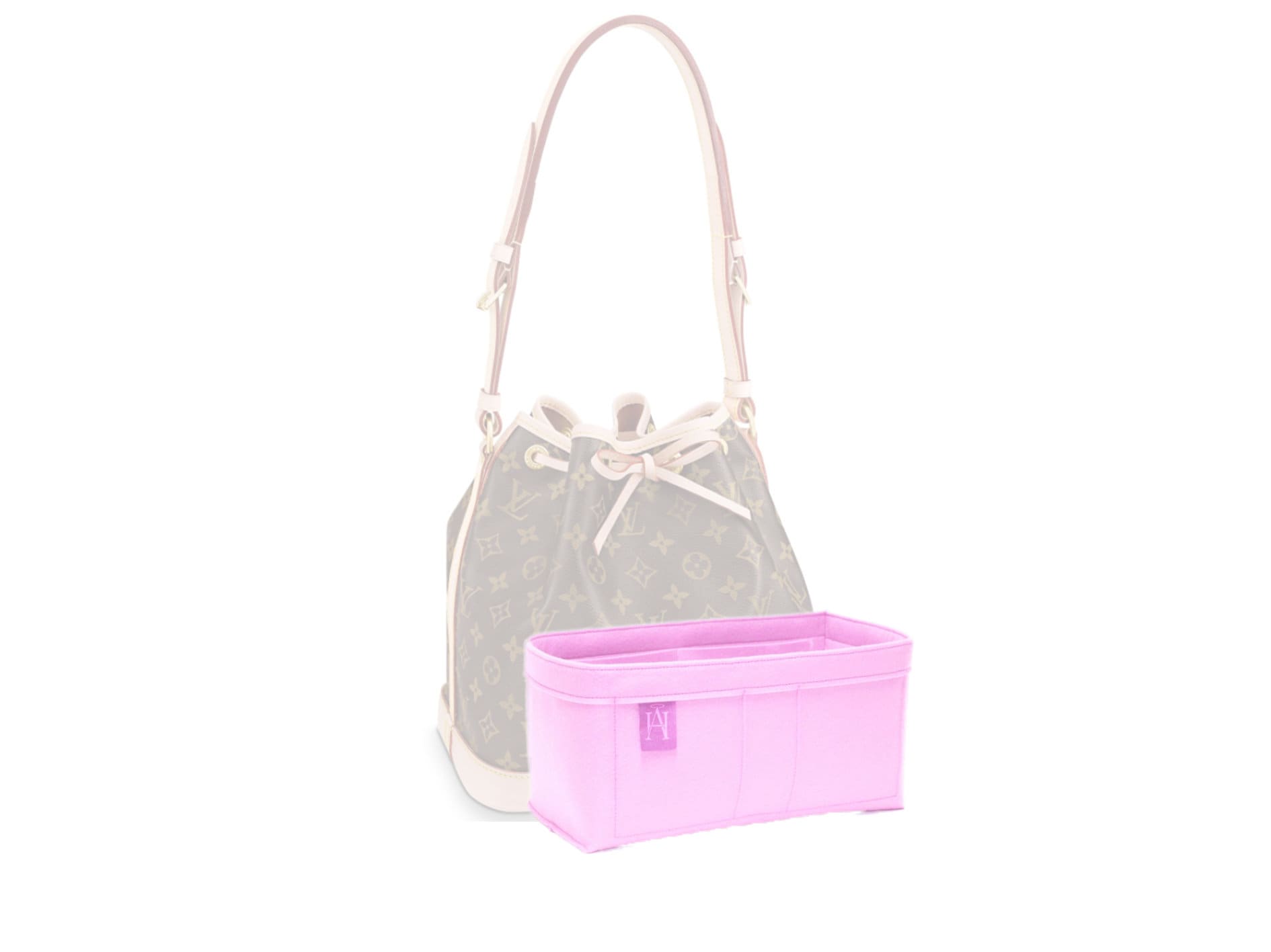 Lckaey Purse Organizer for LV NOE inner bag NOE BB bucket bag