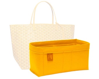 Maßgeschneiderte Luxus Filz Handtasche Liner / Organizer für Saint Louis GM