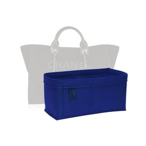 Bespoke Luxury Felt Handbag Liner / Organiser for Large Deauville Tote