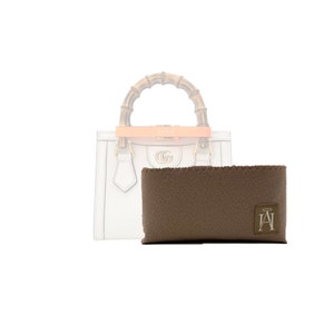 Luxury Felt Organiser / Insert / Liner for Mini Diana Made in UK