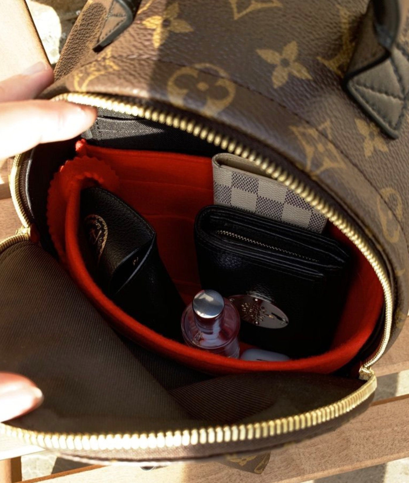 Fits for PALM SPRINGS Backpack Inner Storage Bags Felt Liner