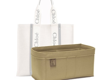 Grote Woody Tote organisator / invoegen / voering