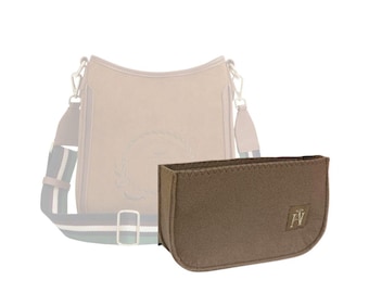 Maßgeschneiderte Luxus Filz Handtasche Liner / Organizer für Richmond Messenger