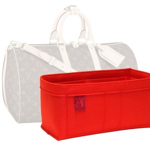 Luxury Felt Organiser / Insert / Liner for Keepall 60 Made in UK
