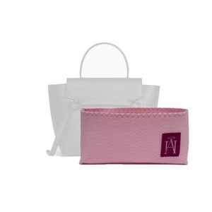 Bespoke Luxury Felt Handbag Liner / Organiser for Belt Bag Micro