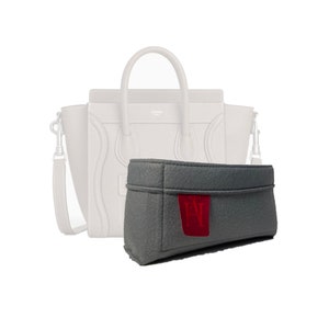 Bespoke Luxury Felt Handbag Liner / Organiser for Luggage Nano
