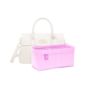 Petit sac à main / organisateur de sac Bayswater Satchel fait main par Handbag Angels UK à partir de feutre de luxe de 3 mm