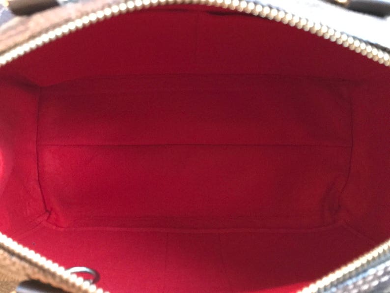 SPEEDY 30 LINER Bag Insert Felt Organiser in Rioja Red by | Etsy