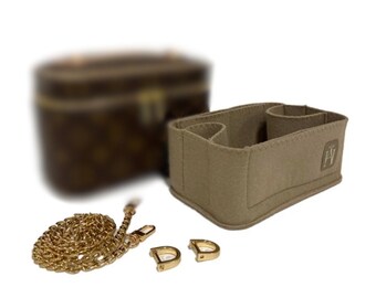 Umhängetasche / Taschenkonverter für NICE MINI mit Tascheneinsatz, D-Ringen & Umhängekette handmade by Handbag Angels UK