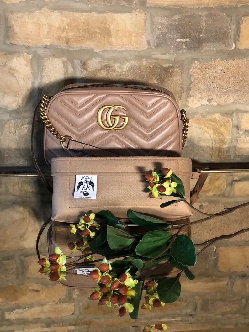 GUCCI SMALL SHOULDER Marmont Liner Felt Handbag Insert Bag Etsy