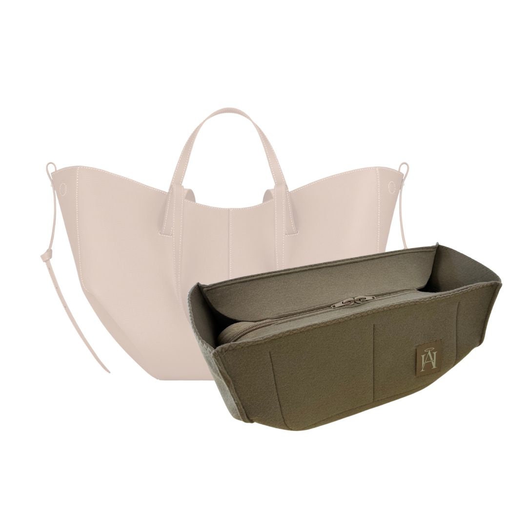Cyme Tote Organiser with Zip Top/ Organizer / Liner / Insert by Handbag Angels UK