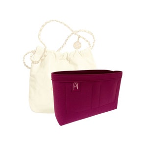 Bespoke Luxury Felt Handbag Liner / Organiser for Medium 22 Bag