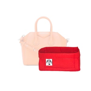 Suedette Singular Style Leather Handbag Organizer for Givenchy Mini Antigona,  Small Antigona, and Medium Antigona