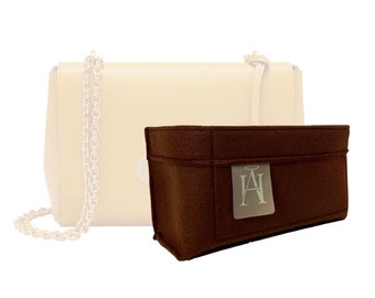 Handbag Liner for Regular Lily, Luxury Felt Lily Bag Organiser handmade by Handbag Angels in the UK from 3mm Felt