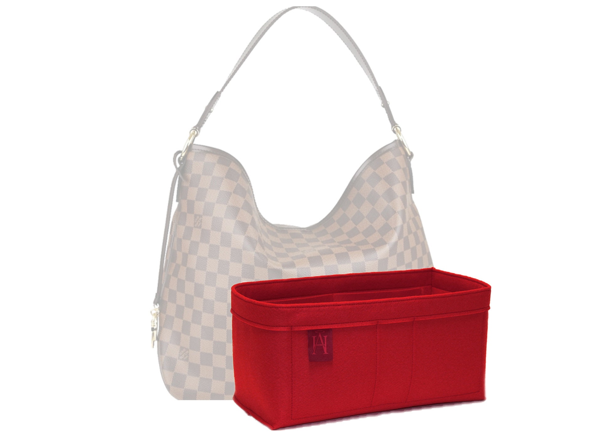 Bag and Purse Organizer with Zipper Top Style for Delightful MM