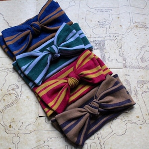 Wizard Baby Bow, Wizard School Hair Bows, Wizard House Baby Headband, Wizard School House Hair Bow, Sorting Wizard House, Baby Shower Gifts