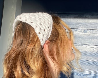 Cute Aesthetic Crochet Bandana