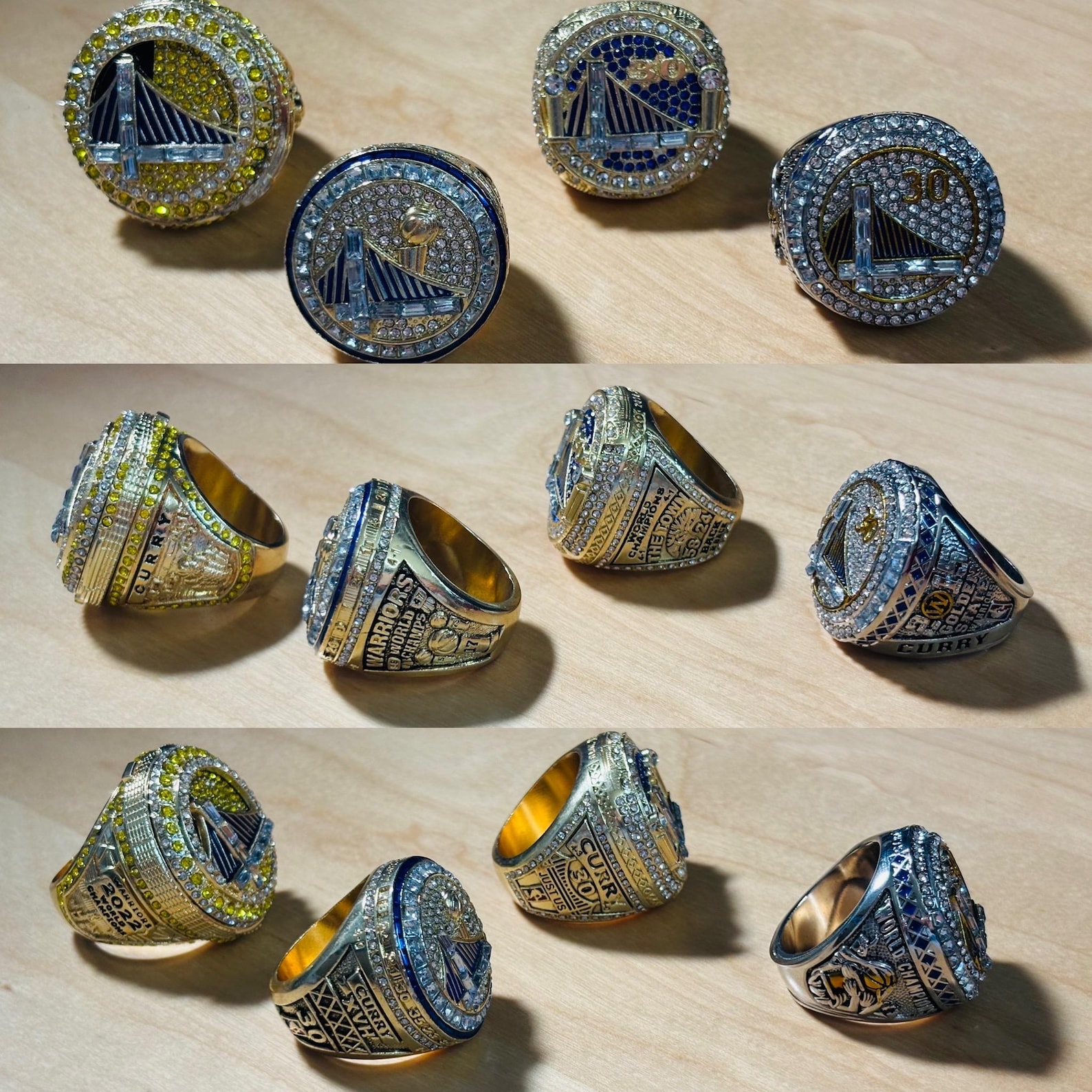 NBA NFL Replica Championship Rings Set Custom - Etsy
