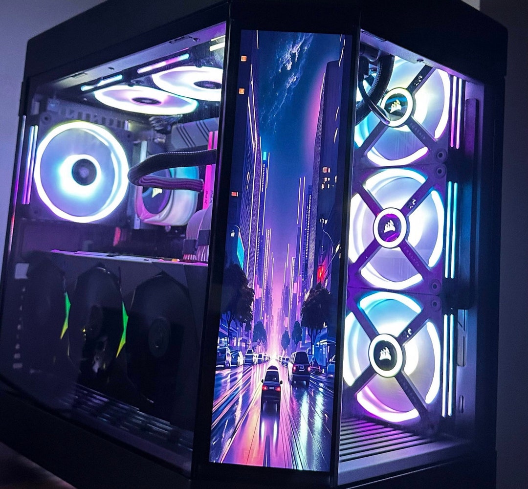 HYTE Y60 / Corsair RM850e / Lian Liファン×3 HYTE Y60 3 Fan Mod Bracket 120mm - Etsy