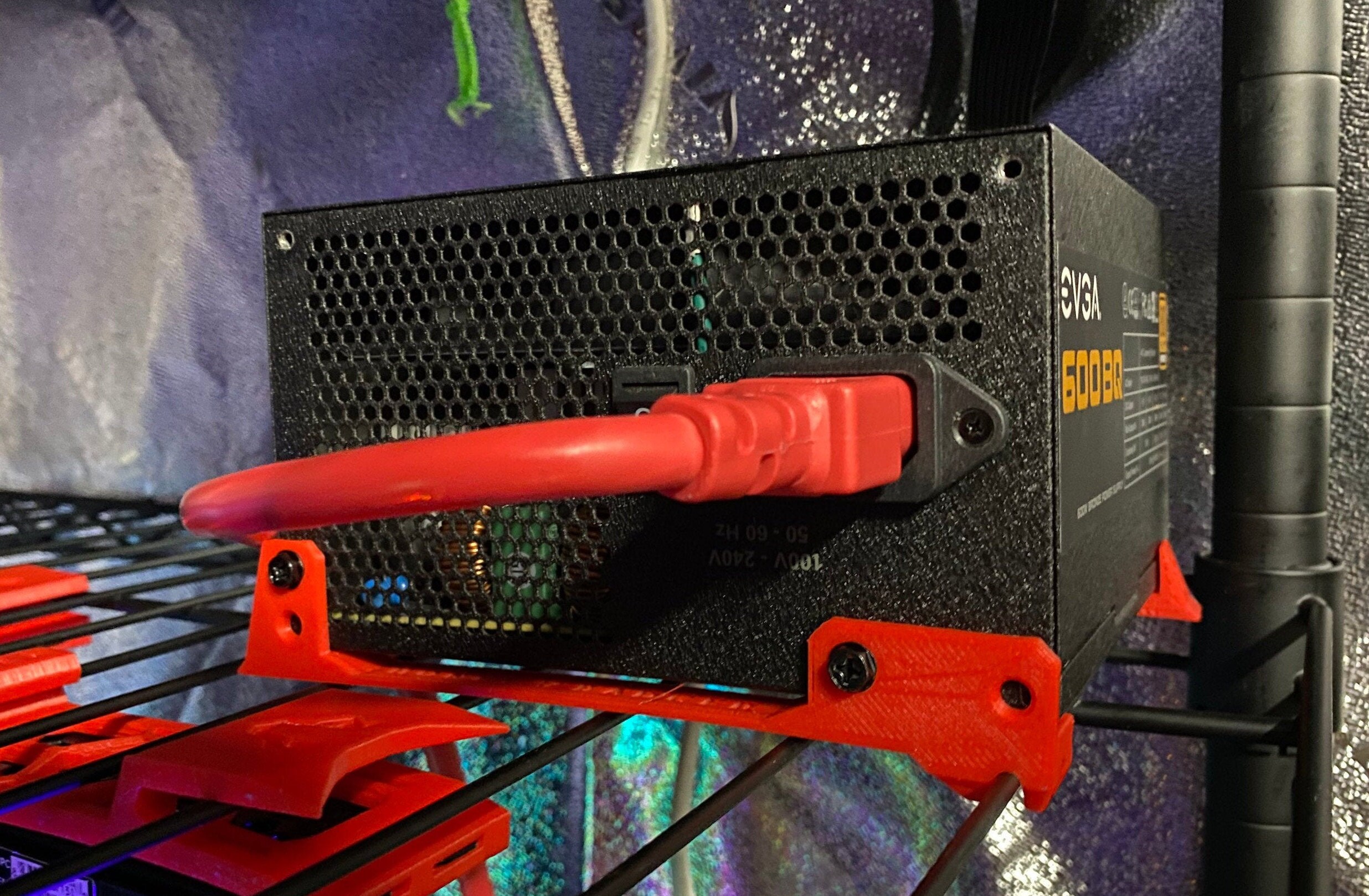 Wire Rack ATX Power Supply PSU Bracket Mount Kit for Mining Etsy Canada