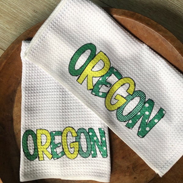 College Football Towels Etsy