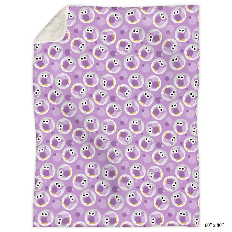 made-to-order Owl Blanket